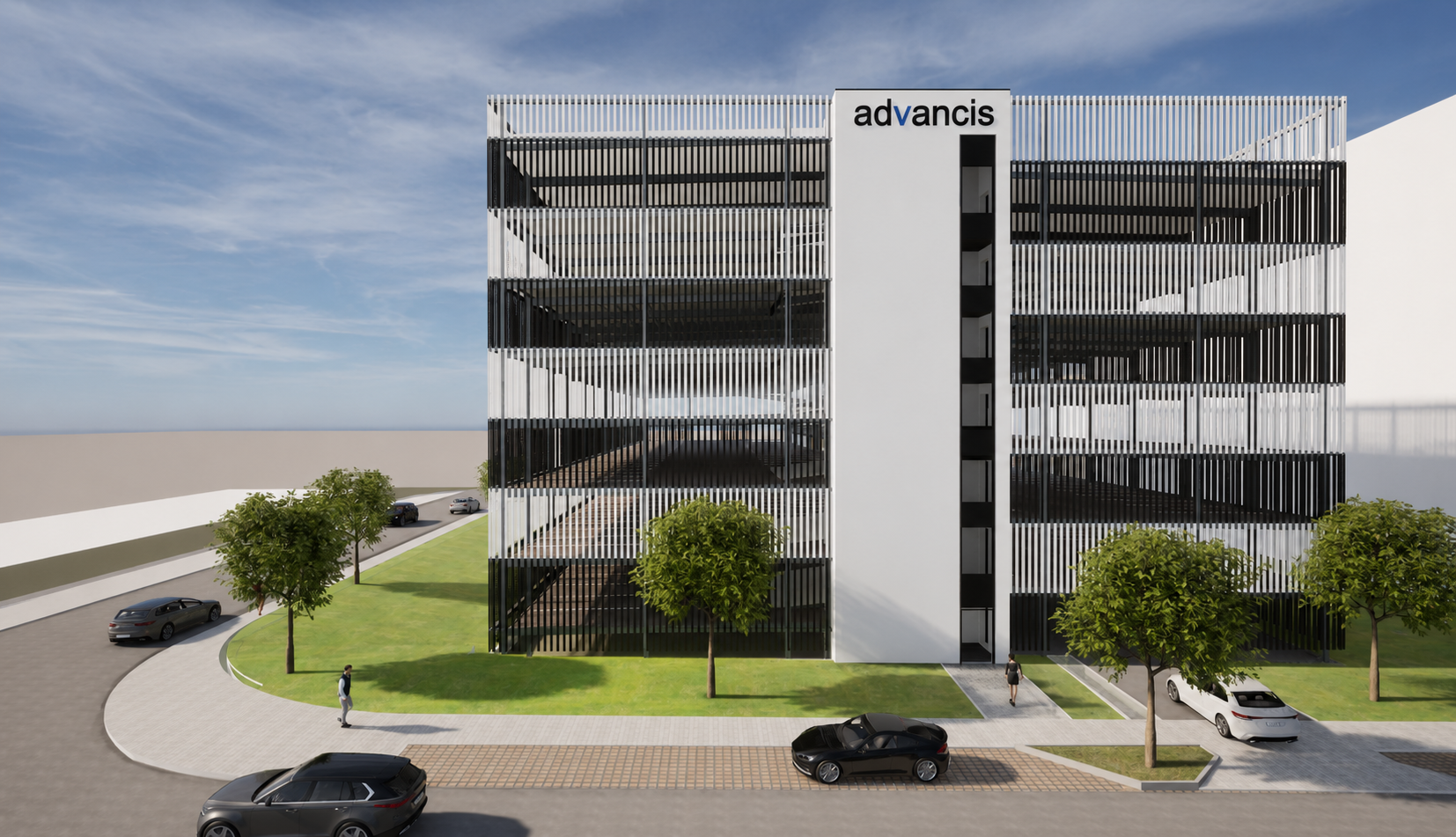 Parkhaus – Projekt 02, Rendering 1
